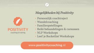 Hoofdafbeelding Positivity, coaching & training